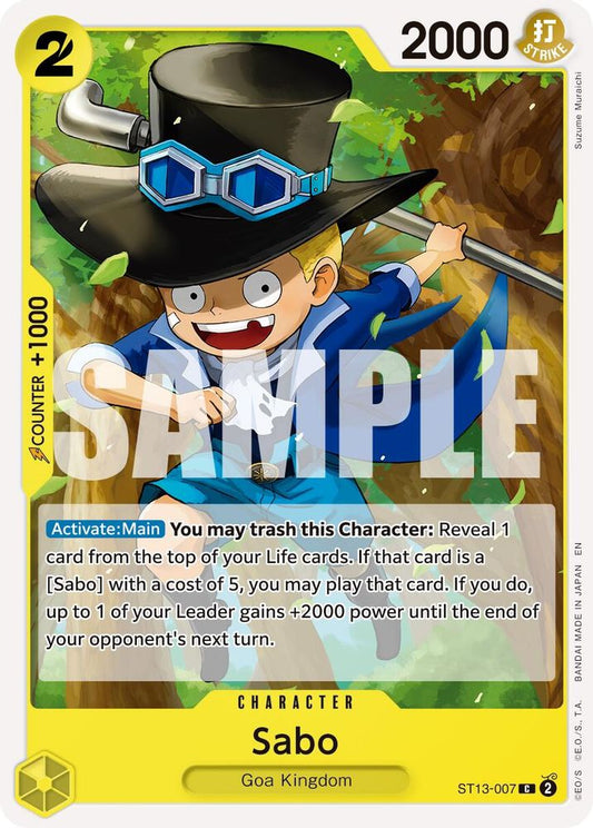 Sabo (Reprint) (ST13-007)