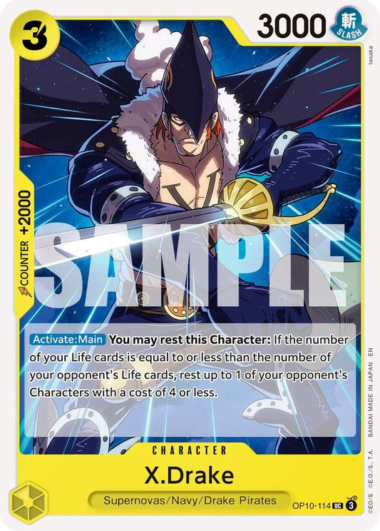 X.Drake (Reprint) (OP10-114)