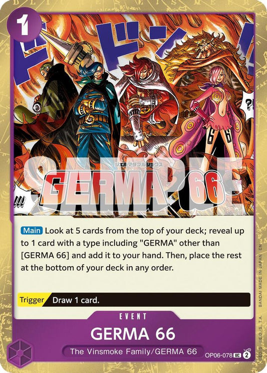 GERMA 66 (Pirate Foil) (OP06-078) Foil
