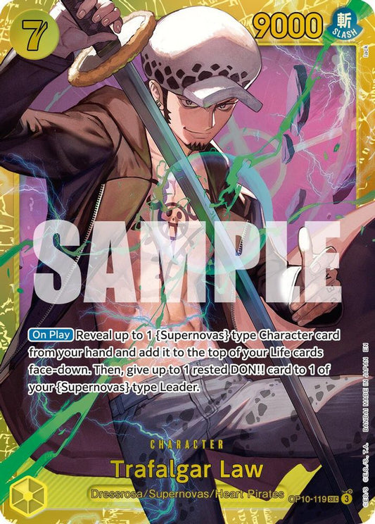 Trafalgar Law (Reprint) (OP10-119) Foil