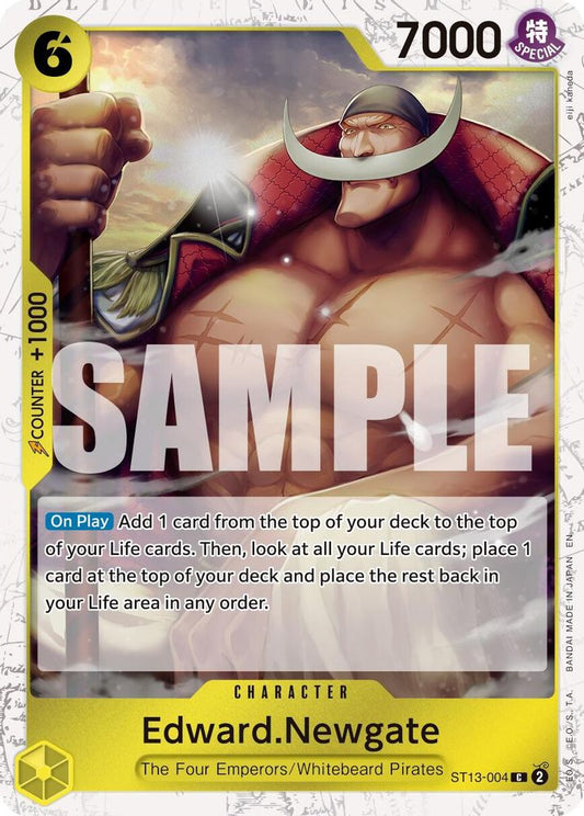 Edward.Newgate (Pirate Foil) (ST13-004) Foil