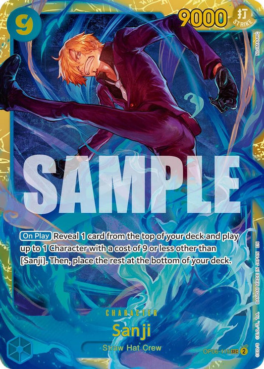Sanji (Reprint) (OP06-119) Foil