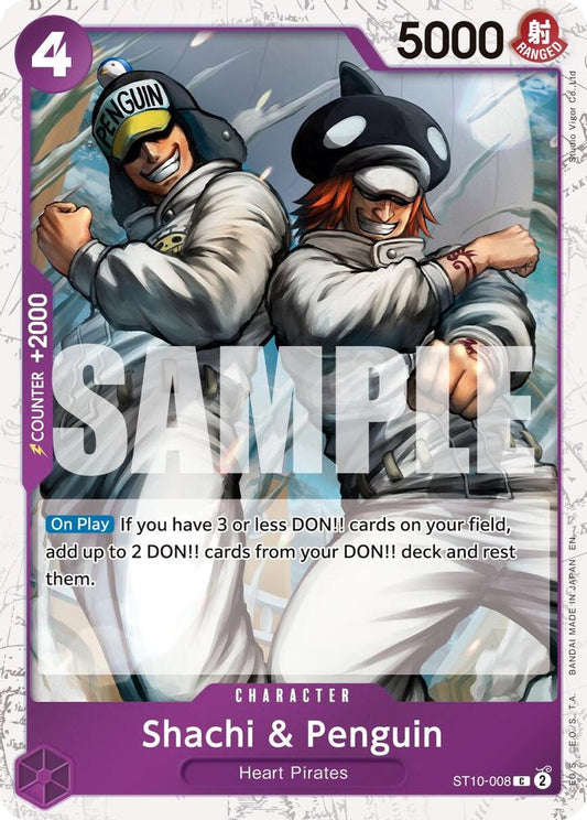 Shachi & Penguin (Pirate Foil) (ST10-008) Foil