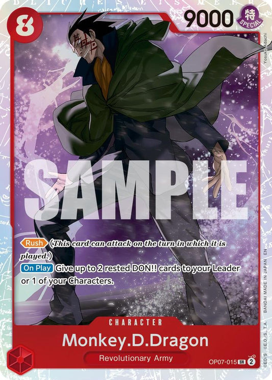 Monkey.D.Dragon (Reprint) (OP07-015) Foil