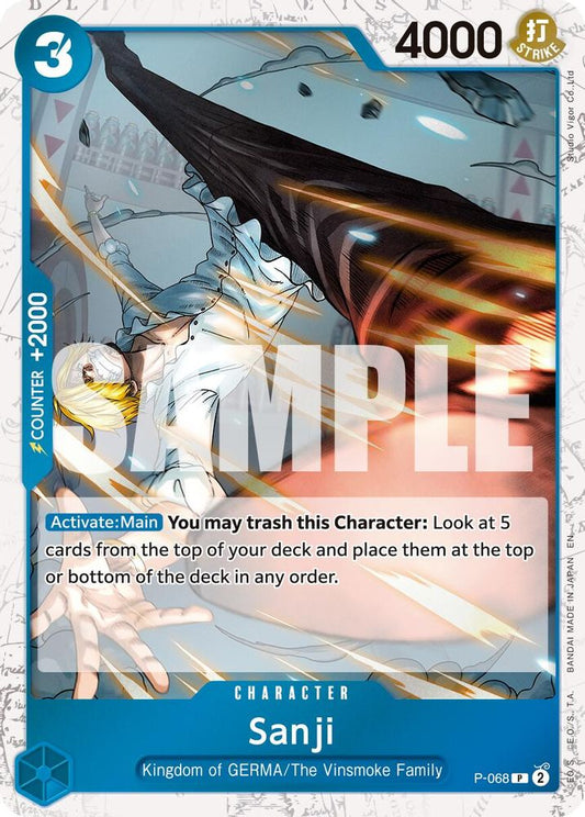 Sanji (Pirate Foil) (P-068) Foil