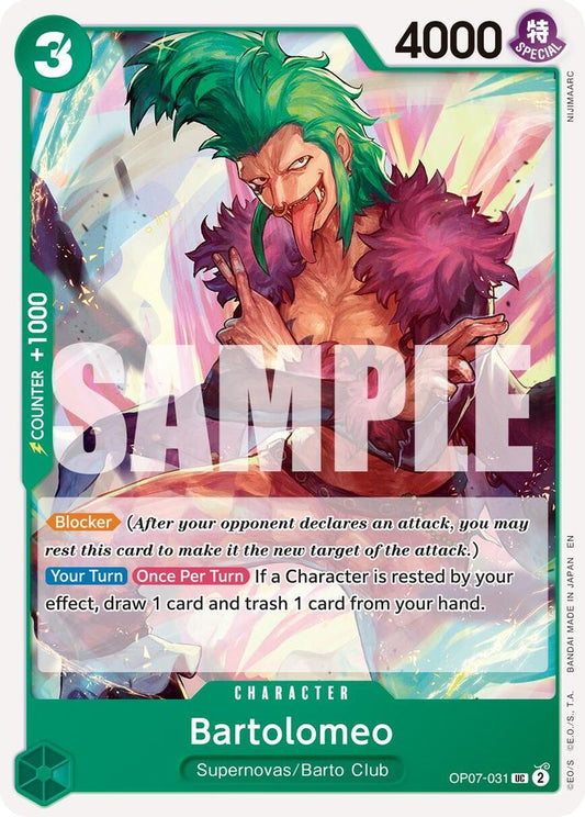 Bartolomeo (Reprint) (OP07-031)