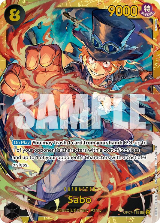 Sabo (Reprint) (OP07-118) Foil