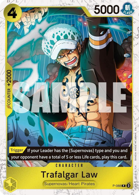 Trafalgar Law (Pirate Foil) (P-088) Foil