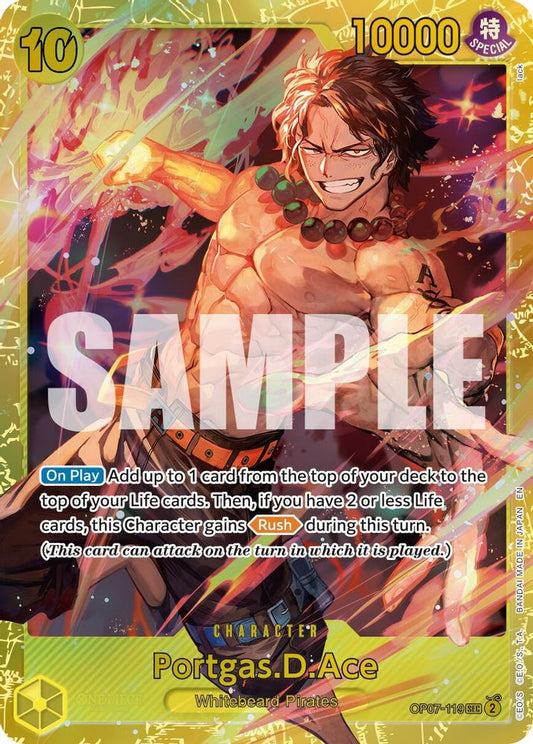 Portgas.D.Ace (Reprint) (OP07-119) Foil
