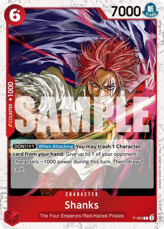 Shanks (Pirate Foil) (P-083) Foil