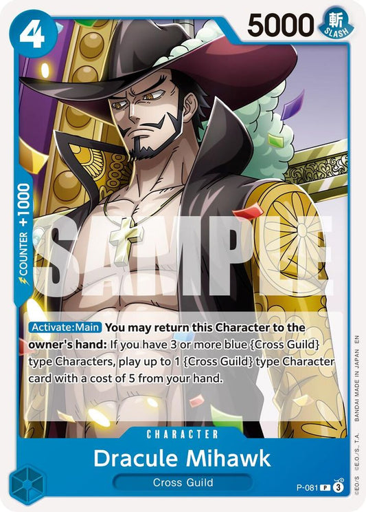 Dracule Mihawk (Reprint) (P-081)