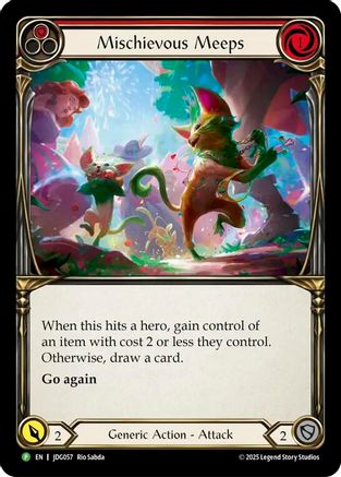 Mischievous Meeps - JDG057 (JDG057) Cold Foil - Flesh and Blood: Promo Cards