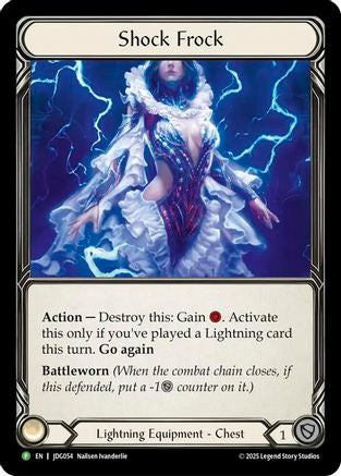 Shock Frock - JDG054 (JDG054) Cold Foil - Flesh and Blood: Promo Cards