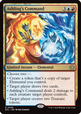 Ashling's Command (205) Foil - Lorwyn Eclipsed
