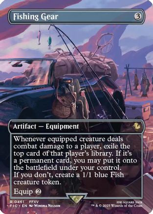 Fishing Gear (Borderless) (461) - Commander: FINAL FANTASY