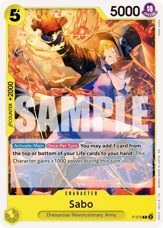 Sabo (Pirate Foil) (P-073) Foil