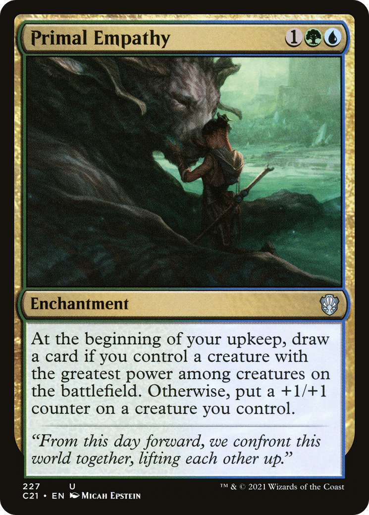 Primal Empathy [Commander 2021]