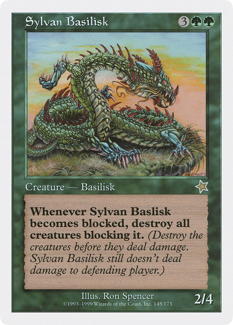 Sylvan Basilisk [Starter 1999] | Silver Goblin