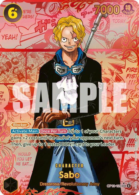 Sabo (3rd Anniversary) (OP13-120) Foil