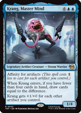 Krang, Master Mind (043) Foil - Teenage Mutant Ninja Turtles