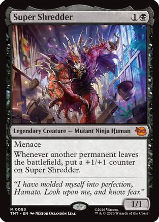Super Shredder (083) Foil - Teenage Mutant Ninja Turtles