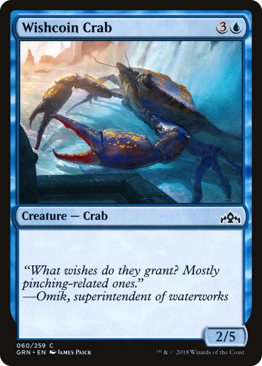 Wishcoin Crab [Guilds of Ravnica] Foil