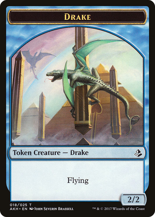 Drake Token [Amonkhet Tokens] Foil