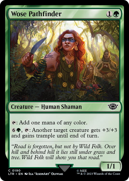 Wose Pathfinder [The Lord of the Rings: Tales of Middle-Earth] Foil