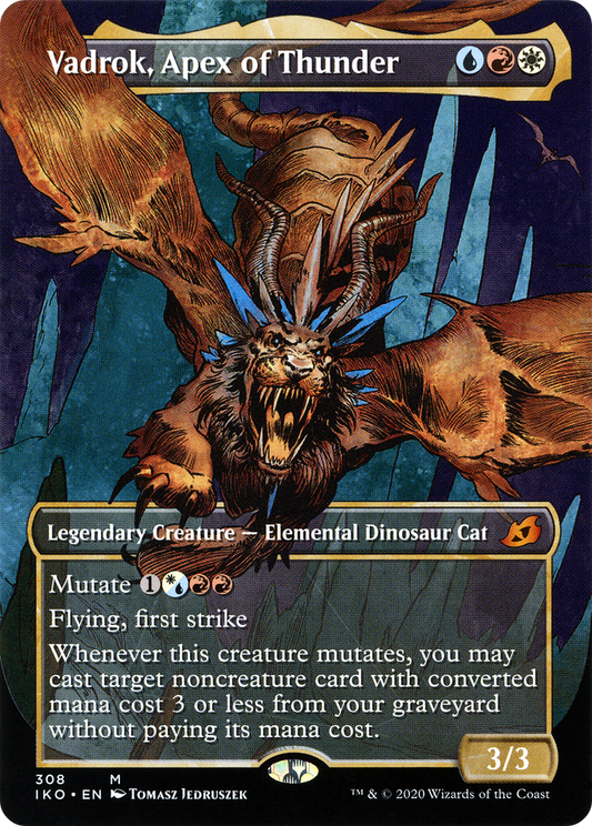 Vadrok, Apex of Thunder (Showcase) [Ikoria: Lair of Behemoths] Foil