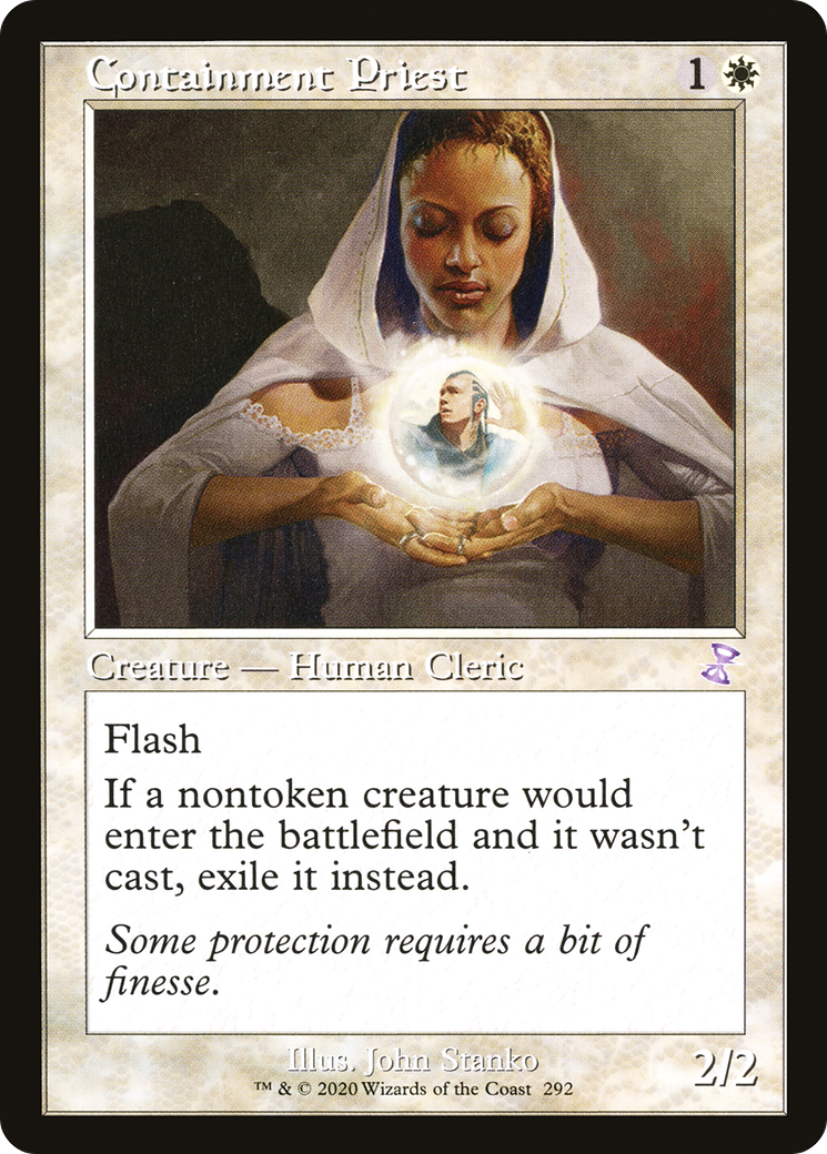 Containment Priest (Timeshifted) [Time Spiral Remastered] Foil