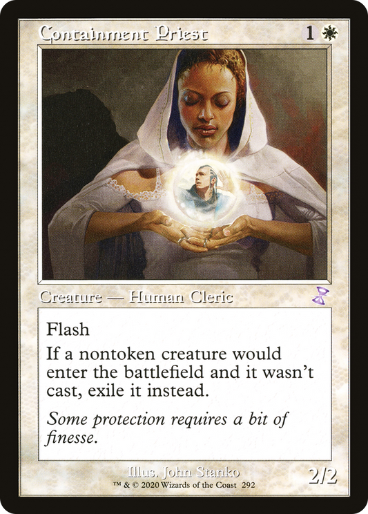 Containment Priest (Timeshifted) [Time Spiral Remastered] Foil