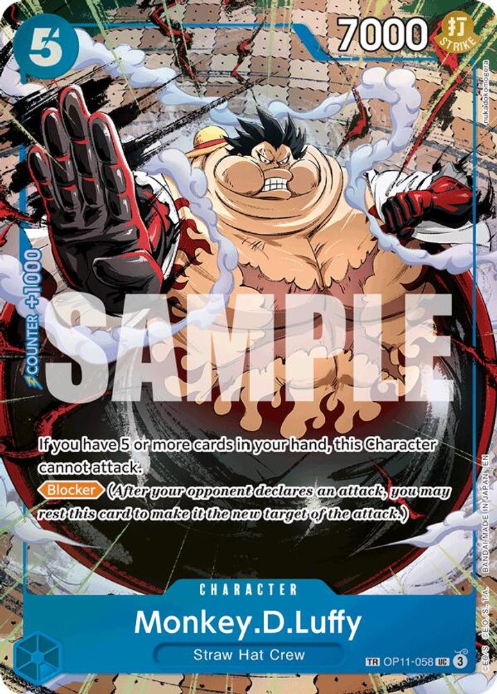 Monkey.D.Luffy (TR) (OP11-058) Foil