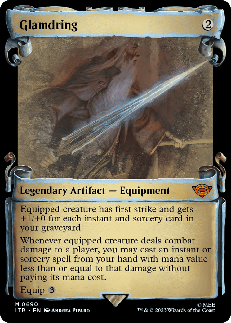Glamdring [The Lord of the Rings: Tales of Middle-Earth Showcase Scrolls] Foil
