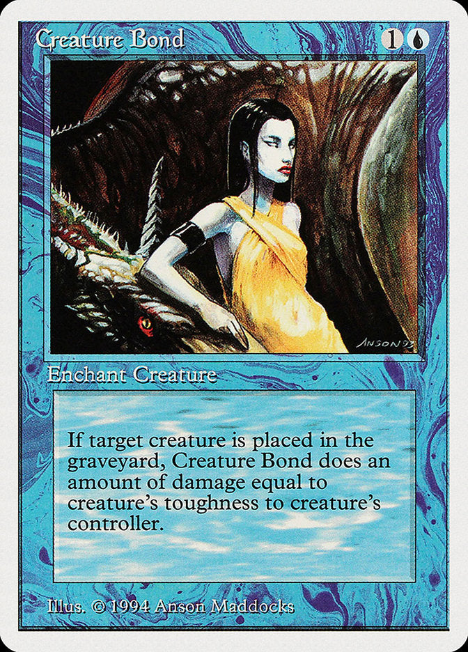 Creature Bond [Summer Magic / Edgar] | Silver Goblin