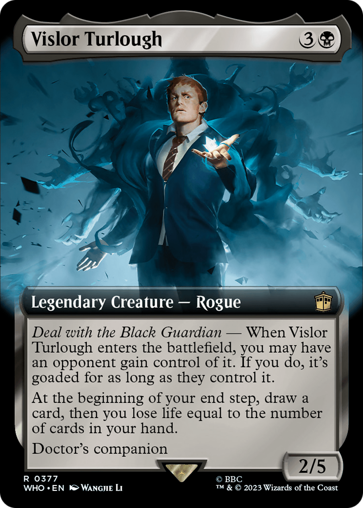 Vislor Turlough (Extended Art) [Doctor Who] Foil