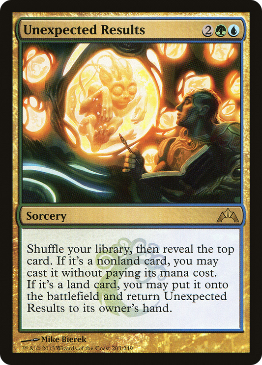 Unexpected Results [Gatecrash] Foil