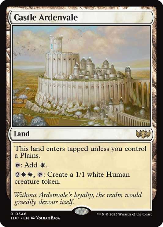 Castle Ardenvale (346) - Commander: Tarkir: Dragonstorm