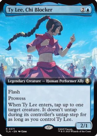 Ty Lee, Chi Blocker (Extended Art) (371) Foil - Avatar: The Last Airbender
