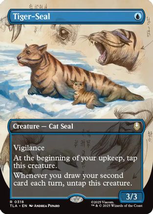 Tiger-Seal (Borderless) (318) - Avatar: The Last Airbender