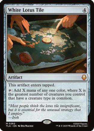 White Lotus Tile (262) Foil - Avatar: The Last Airbender