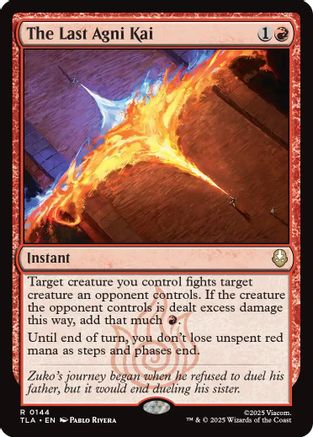 The Last Agni Kai (144) Foil - Avatar: The Last Airbender