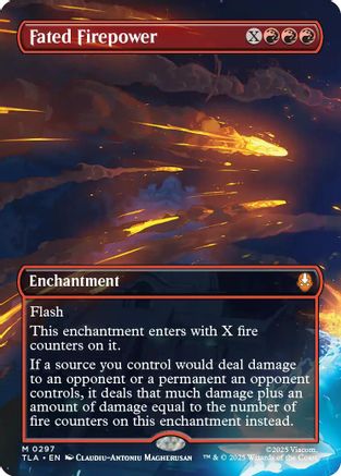 Fated Firepower (Borderless) (297) - Avatar: The Last Airbender