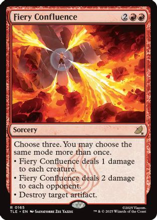 Fiery Confluence (165) Foil - Avatar: The Last Airbender: Eternal-Legal