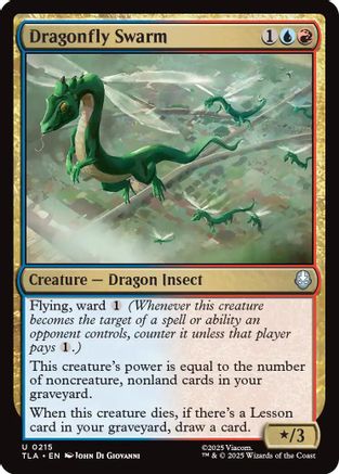 Dragonfly Swarm (215) Foil - Avatar: The Last Airbender
