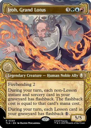 Iroh, Grand Lotus (Showcase) (349) - Avatar: The Last Airbender