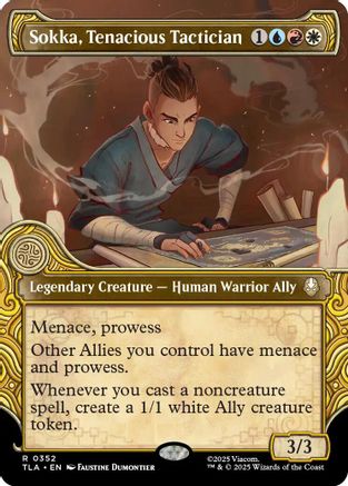 Sokka, Tenacious Tactician (Showcase) (352) - Avatar: The Last Airbender