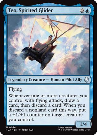Teo, Spirited Glider (074) - Avatar: The Last Airbender