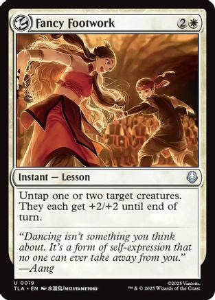 Fancy Footwork (019) Foil - Avatar: The Last Airbender
