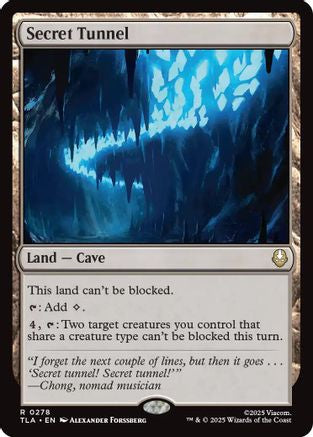 Secret Tunnel (278) Foil - Avatar: The Last Airbender