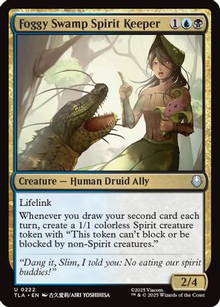 Foggy Swamp Spirit Keeper (222) - Avatar: The Last Airbender